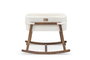 Hanah Home Cuna Hier - Blanco, Nogal